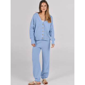 Caracilia Women's 2 Piece Lounge Set for Cozy Comfort