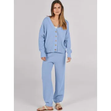 Caracilia Women's 2 Piece Lounge Set for Cozy Comfort