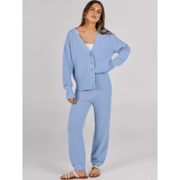 Caracilia Women's 2 Piece Lounge Set for Cozy Comfort