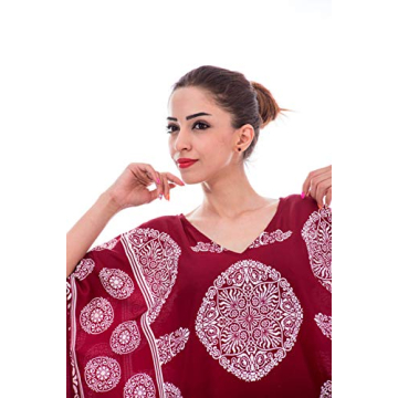Elegant Oussum Kaftan Dress for Plus Sizes - Stylish Comfort