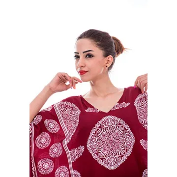 Elegant Oussum Kaftan Dress for Plus Sizes - Stylish Comfort