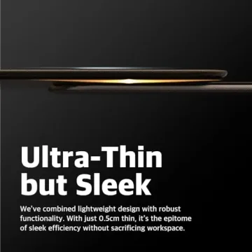 POUT H3 Wireless Charging Mouse Pad for Laptops