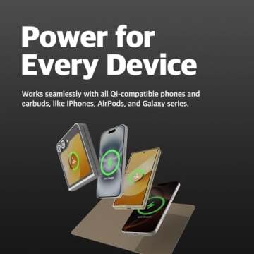 POUT H3 Wireless Charging Mouse Pad for Laptops