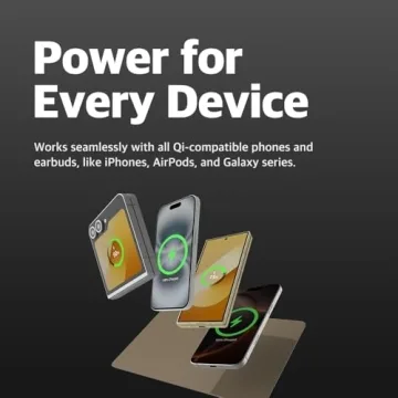 POUT H3 Wireless Charging Mouse Pad for Laptops