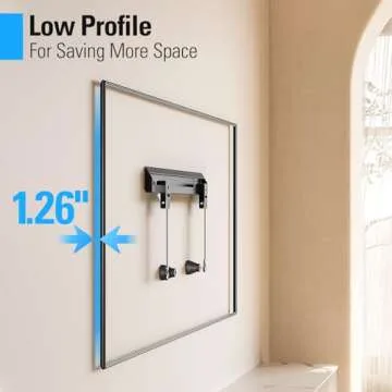 Mounting Dream Studless TV Wall Mount for Most 26-60 Inch TVs, No Drill TV Mount with Loading Capacity 100lbs, Max Vesa 400 x 400mm, Drywall TV Wall Mount Bracket, Easy Install, Low Profile, MD6230-M