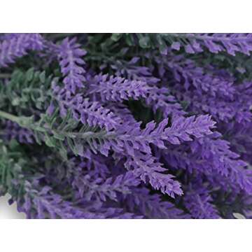 EZFLOWERY Lavender Bouquet for Elegant Home Decor