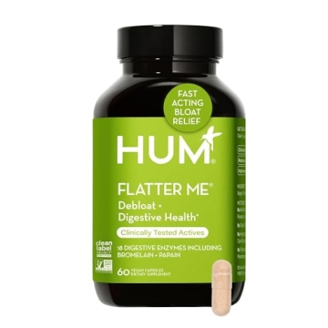 HUM Flatter Me Digestive Enzymes for Bloating Relief