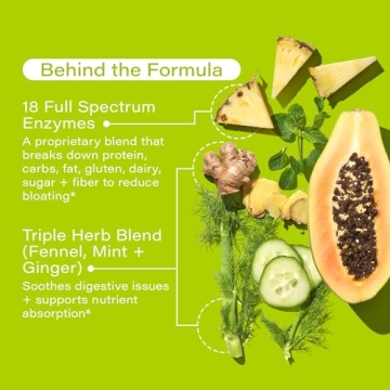 HUM Flatter Me Digestive Enzymes for Bloating Relief