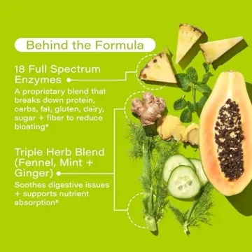 HUM Flatter Me Digestive Enzymes for Bloating Relief