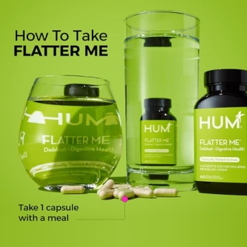 HUM Flatter Me Digestive Enzymes for Bloating Relief