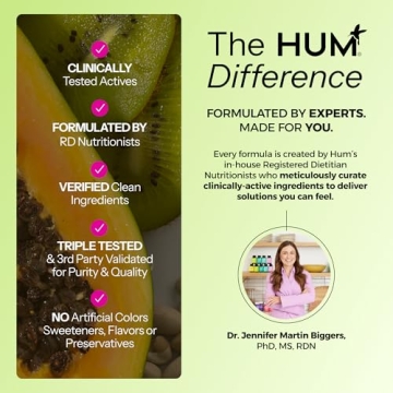 HUM Flatter Me Digestive Enzymes for Bloating Relief
