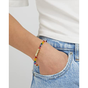INSPIRED VOICES Rainbow Bracelet - Celebrate Pride and Love