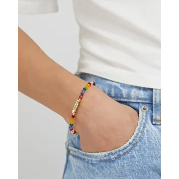 INSPIRED VOICES Rainbow Bracelet - Celebrate Pride and Love
