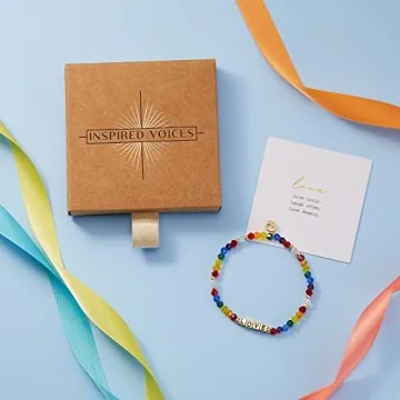 INSPIRED VOICES Rainbow Bracelet - Celebrate Pride and Love