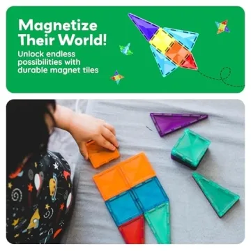 PicassoTiles Mini Magnetic Building Blocks for Creative Play