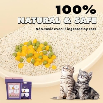 Happy&Polly Tofu Cat Litter Eco-Friendly 20lb Bucket