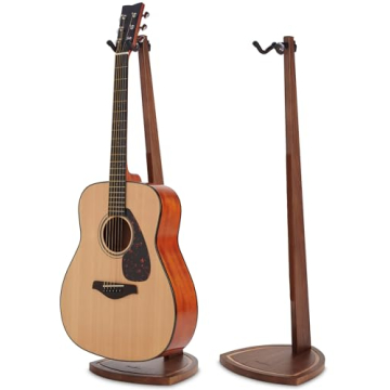 Musbeat Double Guitar Stand – Elegant Wooden Support for 2 Guitars