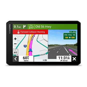 Garmin RV Cam 795, Large, Easy-to-Read 7” GPS RV Navigator, Built-in Dash Cam, Automatic Incident ...