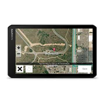 Garmin RV Cam 795, Large, Easy-to-Read 7” GPS RV Navigator, Built-in Dash Cam, Automatic Incident Detection, Custom RV Routing, High-Resolution Birdseye Satellite Imagery