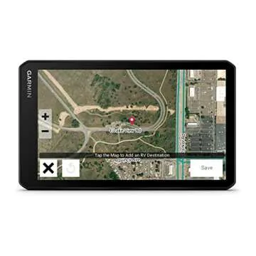 Garmin RV Cam 795, Large, Easy-to-Read 7” GPS RV Navigator, Built-in Dash Cam, Automatic Incident Detection, Custom RV Routing, High-Resolution Birdseye Satellite Imagery