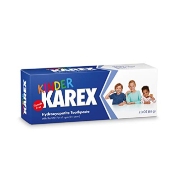 Kinder Karex Hydroxyapatite Kids Toddler Toothpaste 2.3 Ounce