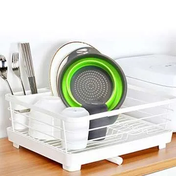 Webanker Kitchen Collapsible Colander Space Saver Silicone Strainer