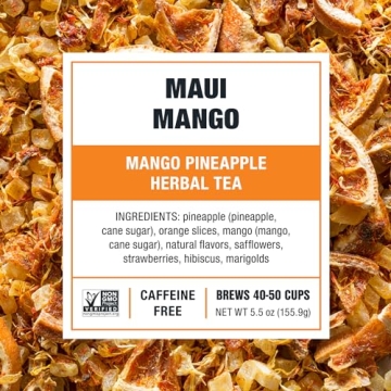 Tiesta Tea Maui Mango Premium Loose Leaf Herbal Tea