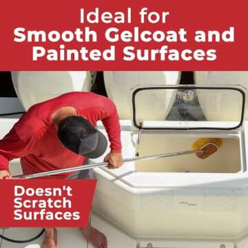 Shurhold 6" Deck Brush - Durable, Easy to Use