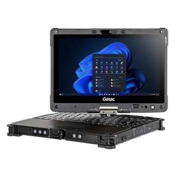 Getac V110 G6 2-in-1 Rugged Laptop with Touchscreen
