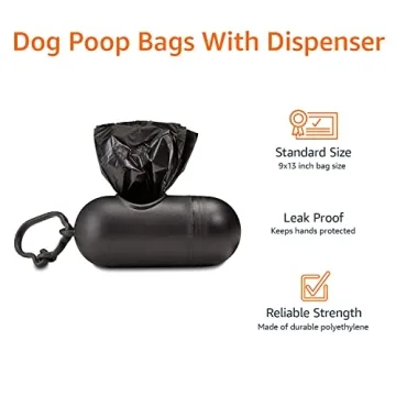 Amazon Basics Leak Proof Dog Poop Bags - 300 Count