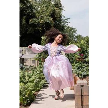 Deluxe Rapunzel Princess Dress for Kids - Dress Up Costume