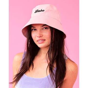 xo, Fetti Babe Bucket Hat for Bachelorette Fun