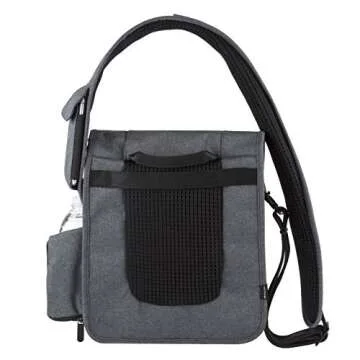 Travelon Men's Anti-Theft Urban N/s Messenger Bag, Slate, One Size