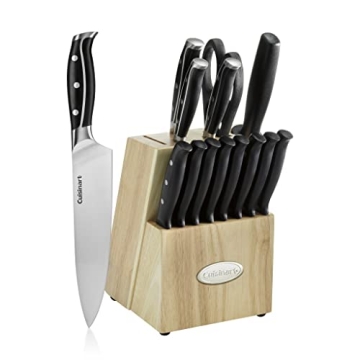 Cuisinart Nitrogen 15-Piece Knife Block Set for Chefs