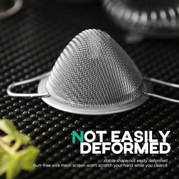 Homestia Fine Mesh Strainer - 304 Stainless Steel