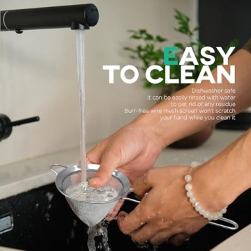 Homestia Fine Mesh Strainer - 304 Stainless Steel