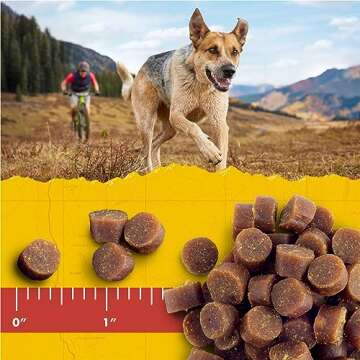 Zuke’s Mini Naturals Soft And Chewy Dog Treats For Training Pouch, Natural Treat Bites With Rabbit...