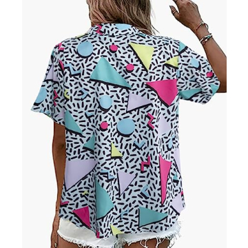 80s Retro Disco Shirt for Women - Perfect for Parties!