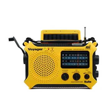 Kaito KA500 Emergency Radio with NOAA Alerts and Flashlight