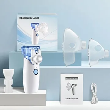 Portable Mesh Nebulizer for Home & Travel Use