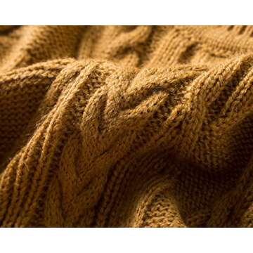 NNJXD Girls Long Sleeve Autumn Winter Knit Sweater Christmas Dress Casual Wear Size(100) 2-3 Years Yellow#