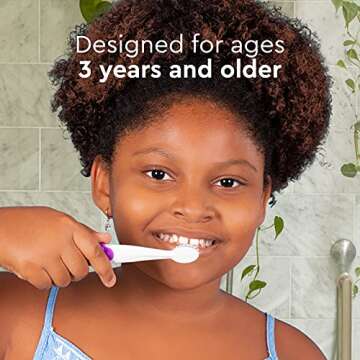 RADIUS Totz Plus Kids Toothbrush Designed for Delicate Gums