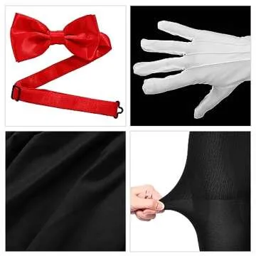 Crowye Magical Nanny Costume Set for Halloween Fun