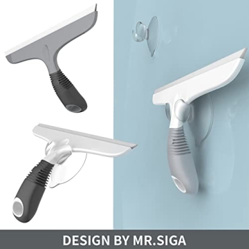 MR.SIGA Multi-Purpose Silicon Squeegee for Streak-Free Cleaning