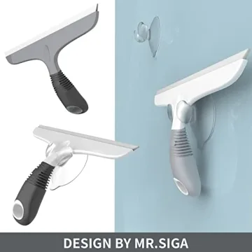 MR.SIGA Multi-Purpose Silicon Squeegee for Streak-Free Cleaning