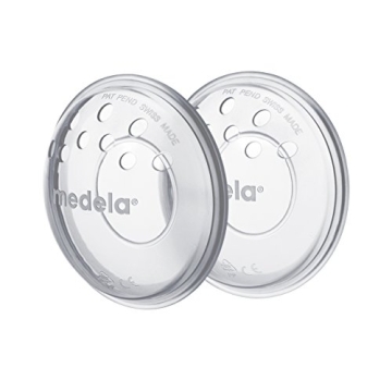 Medela SoftShells Breast Shells for Sore Nipples for Pumping or Breastfeeding, Discreet Breast Shell...