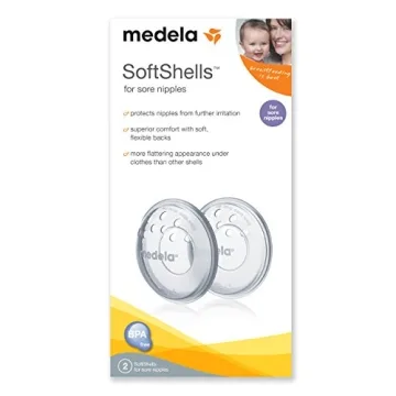 Medela SoftShells Breast Shells for Sore Nipples Relief