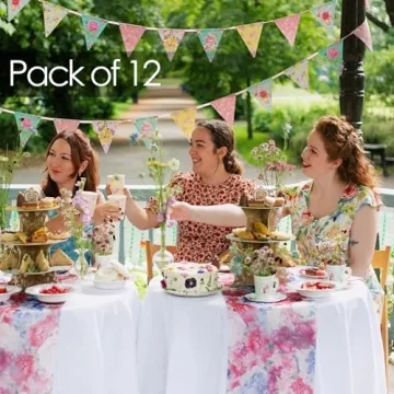 Vintage Floral Tea Cups & Saucers for Elegant Parties