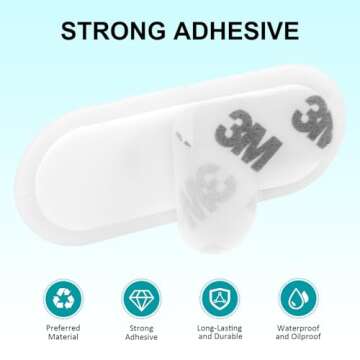 16Pack Adjustable Cable Organizer for Home and Office