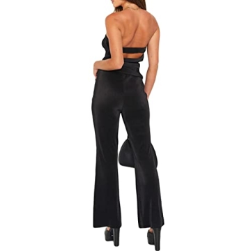 NUFIWI Women's Sexy 2 Piece Pants Set for Summer Style